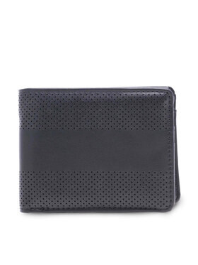 Lanetti Lanetti Portofel Mic pentru Bărbați 4M1-001-AW23 Negru