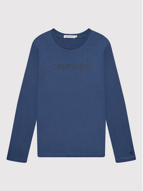 Calvin Klein Jeans Calvin Klein Jeans Блуза Institutional IB0IB00599 Син Regular Fit
