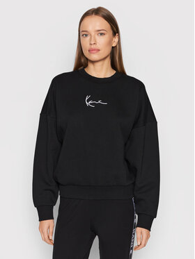 Karl Kani Karl Kani Mikina Small Signature 6129362 Černá Relaxed Fit