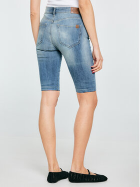 BIG STAR BIG STAR Szorty jeansowe CLARISSA Niebieski Slim Fit
