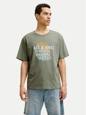 Jack & Jones Jack & Jones Póló Gradient Print 12288094 Szürke Regular Fit