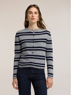 Motivi Motivi Sweter M801W004548N0S3 Niebieski Regular Fit