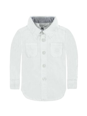 Kanz Kanz Koszula 1642733-1000 Biały Basic Fit