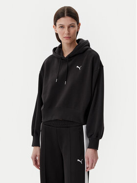 Puma Puma Bluza Ess 629746 Czarny Relaxed Fit