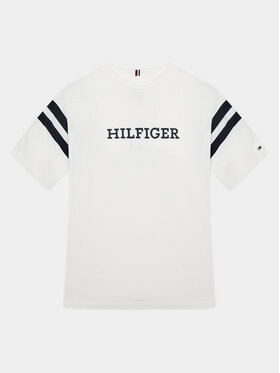 Tommy Hilfiger Tommy Hilfiger T-shirt Varsity KB0KB08678 D Bijela Regular Fit