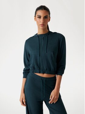 Guess Guess Bluza 177297 Zielony Classic Fit