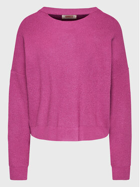 Kontatto Kontatto Sweater 3M7760 Rózsaszín Relaxed Fit