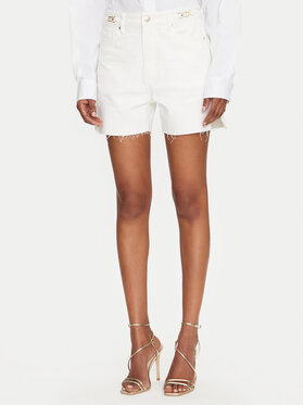 MET MET Szorty jeansowe M10 137SH Biały Regular Fit
