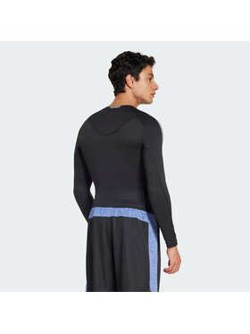 adidas adidas Koszulka techniczna 135315 Czarny Fitted Fit