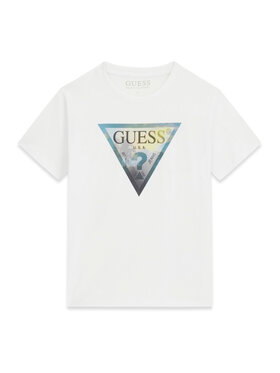 Guess Guess Tričko L6GI25 K8HM4 Biela Regular Fit