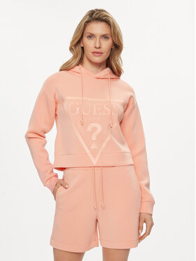 Guess Guess Bluza New Alisa V2YQ08 K7UW2 Koralowy Regular Fit