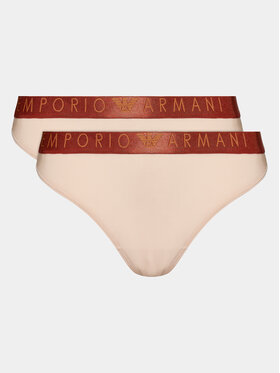 Emporio Armani Underwear Emporio Armani Underwear Set 2 parov spodnjih hlačk 163337 3F235 03050 Bež