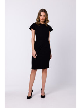 Stylove Stylove Sukienka codzienna S336 Czarny Regular Fit