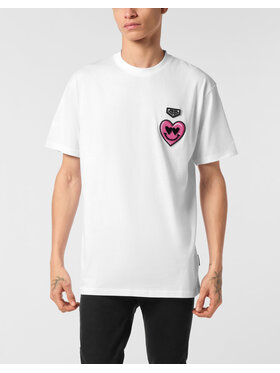 PHILIPP PLEIN PHILIPP PLEIN T-Shirt 25561 Różowy Regular Fit