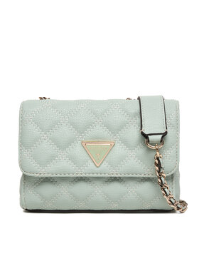 Guess Guess Ročna torba Giully II Mini HWQG96 73740 Zelena