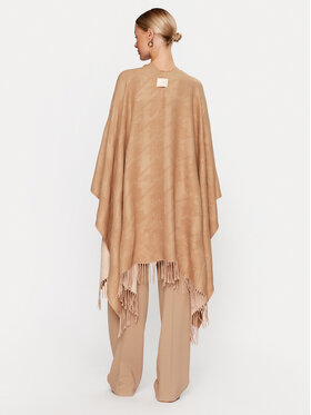 Liu Jo Liu Jo Poncho 2F3091 T0300 Beige Relaxed Fit