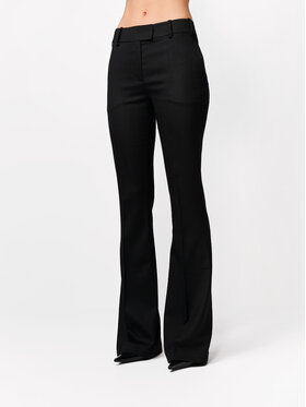La Mania La Mania Spoločenské nohavice EDO Čierna Basic Fit