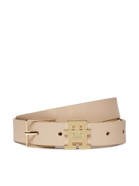 Tommy Hilfiger Tommy Hilfiger Curea de Damă Th Monogram 2.5 AW0AW15763 Alb