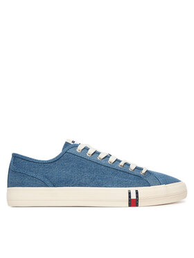 Tommy Jeans Tommy Jeans Tenisky Archive Y2K Lace Up Denim EM0EM01751 Modrá