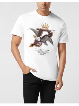 PHILIPP PLEIN PHILIPP PLEIN T-shirt 26183 Bianco Regular Fit