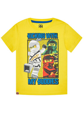LEGO Wear LEGO Wear T-Shirt 12010095 Żółty Regular Fit
