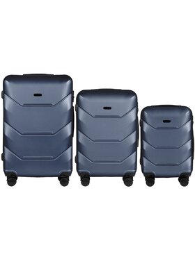 WINGS WINGS Komplet walizek Peacock 3.0 Niebieski
