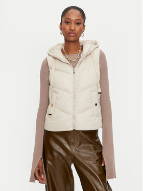 Morgan Morgan Bodywarmer 232-GSOLO Écru Regular Fit