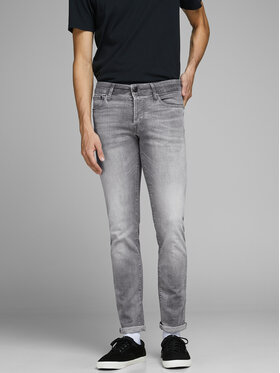 Jack & Jones Jack & Jones Jeansy Glenn 12147024 Šedá Slim Fit