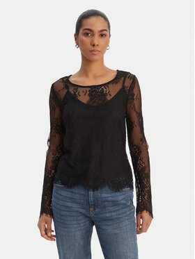 Morgan Morgan Bluse 261-TCITY Schwarz Regular Fit