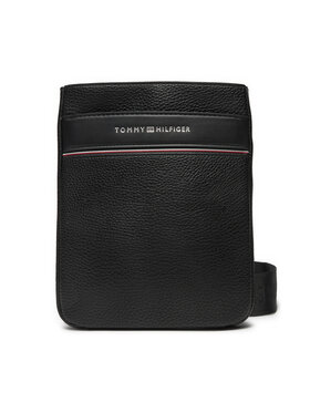 Tommy Hilfiger Tommy Hilfiger Geantă crossover Th Corp Mini Crossover AM0AM13113 Negru