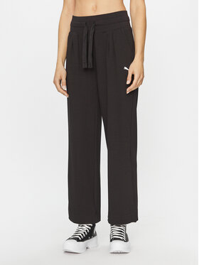 Puma Puma Spodnie dresowe Her 676007 Czarny Relaxed Fit
