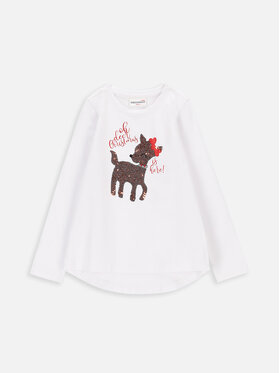 Coccodrillo Coccodrillo Блузка ZC3143114MER Білий Regular Fit