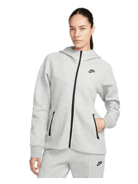 Nike Nike Bluza TECH FLEECE WINDRUNNER Szary Regular Fit