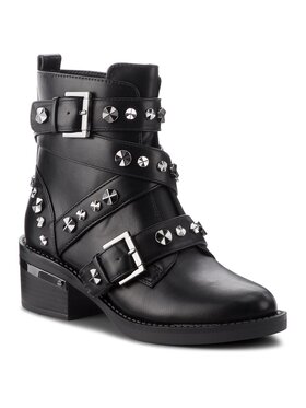 Guess Guess Īsie zābaki FLFNC4 ELE10 Melns