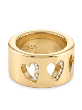 Guess Guess Žiedas JUBR06 086JW Auksinė
