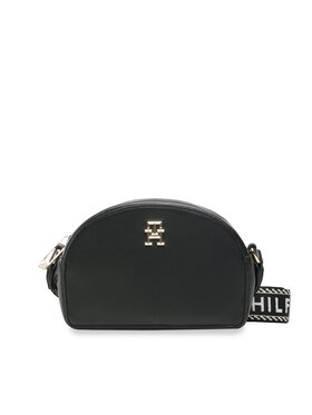Tommy Hilfiger Tommy Hilfiger Kabelka Life Half Moon Camera Bag AW0AW14471 Černá
