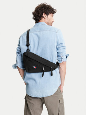 Tommy Jeans Tommy Jeans Мъжка чантичка Tjm Urban Sling Bag AM0AM13392 Черен