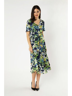 QUIOSQUE QUIOSQUE Každodenné šaty JUICY DRESS Tmavomodrá Regular Fit