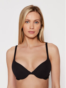 Tommy Hilfiger Push-up-BH UW0UW04755 Schwarz