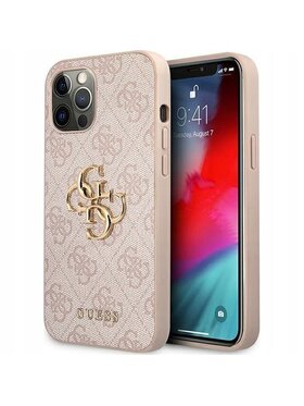 Guess Guess Etui na telefon GUE1195PNK Różowe złocenie