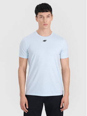 4F 4F Koszulka techniczna MULTI ACTIVE Niebieski jasny Regular Fit