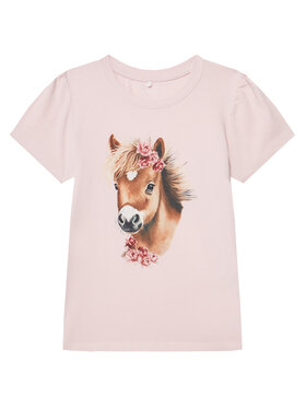 NAME IT NAME IT T-shirt Hani 13243178 Ružičasta Standard Fit