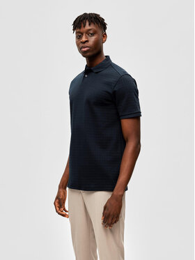 Selected Homme Selected Homme Polo 16088575 Blu scuro Regular Fit