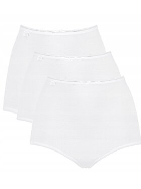 Sloggi Sloggi Figi klasyczne z wysokim stanem Maxi C3P Biały