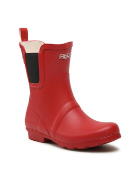 MOLS MOLS Kalosze Suburbs W Rubber Boot M174667 Czerwony
