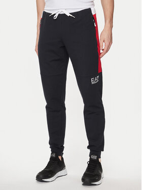 EA7 Emporio Armani EA7 Emporio Armani Teplákové kalhoty 3DPP66 PJLIZ 1578 Tmavomodrá Regular Fit