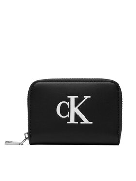 Calvin Klein Calvin Klein Peněženka Bold Ck Medium Zip Around LV04F1154G Černá