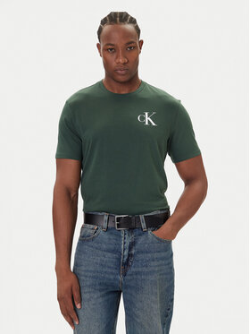 Calvin Klein Jeans Calvin Klein Jeans T-Shirt 30s Chest Logo LV04RD865G Πράσινο Regular Fit