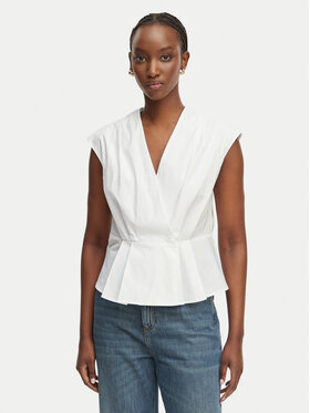 Marella Marella Blūze Bazar 2613161162 Balts Regular Fit