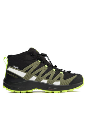 Salomon Salomon Παπούτσια πεζοπορίας Xa Pro V8 Mid Climasalomon™ Waterproof L47289400 Μαύρο